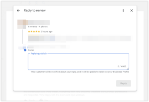 review response window